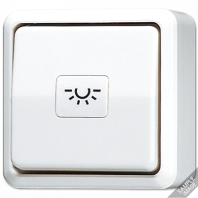 Кнопка 10A 250V ~  для накладного монтажа, 633A