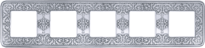 FD01375CB Fede Emporio Рамка 5-ная, Bright Chrome