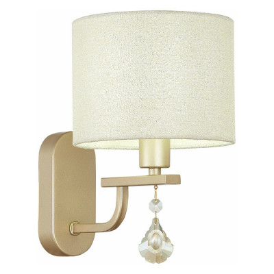 Evoluce SLE107701-01 Светильник настенный Шампань/Светло-бежевый E14 1*40W