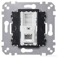 Мех-зм тлф. розетки 4-пол. 1xRJ12 (max 23)