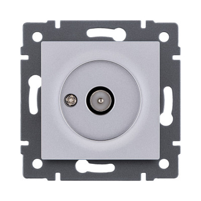 Розетка TV (папа), серый Kollinger REA-007GY для Aspekt, Eleganz, Reflex