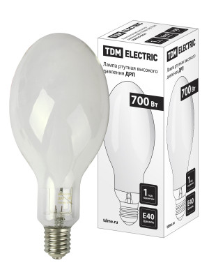 Лампа ртутная высокого давления ДРЛ 700 Вт Е40 TDM Electric, SQ0325-0024