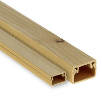 Канал кабельный (60х40) (40 м) светлое дерево EKF-Plast Канал кабельный (60х40) (40 м) светлое дерево EKF-Plast