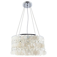 Arte Lamp PIPIRIMA, Люстра, цвет арматуры - ХРОМ, цвет плафона/декора - , 5х60W E14, A4041SP-5CC