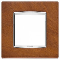 Vimar Накладка классика для 2 модуля орех итальянский, 20642.C35