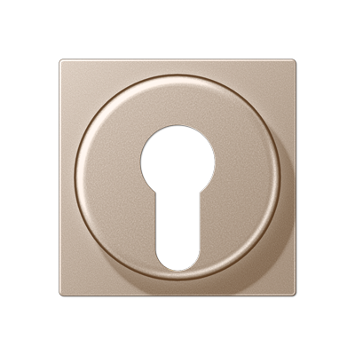Крышка для выключателя с замком; шампань, A528PLCH