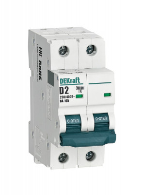 DEKraft Автоматический выключатель ВА105-2P-002A-D