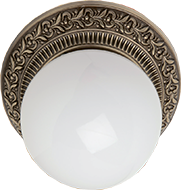 FD1013SPB Fede Светильник с плафоном BILBAO, Bright Patina