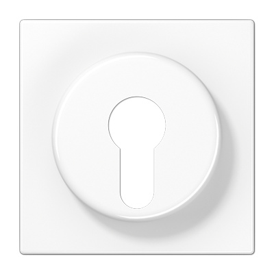 Крышка к выключателю для замочного механизма; белая, LS928WW