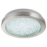 32046 Светодиод. потолочный светильник ARREZO 2, 11,2W (LED), ?280, сталь, никель мат./стекло, хруст