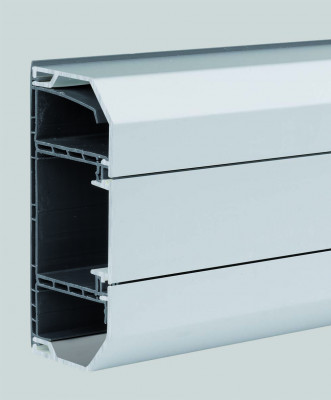 Simon SConnect Кабель-канал K45 130X55 мм, одна секция, алюминий, TK01103-8