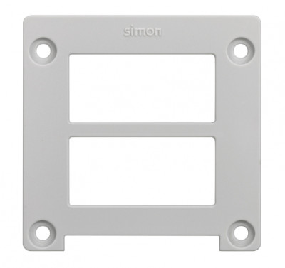 Simon K45 Connect Заглушка на 2 разъема QC офиблока Compact, KCFC04-24