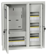 TITAN Корпус метал. ЩУРв-3/30 (550х500х165) IP31 IEK, MKM35-V-30-31-1-ZO