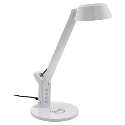 99831 Настольная лампа BANDERALO, LED 4,8W, 700lm, L295, B170, H405, основание: ?170, пластик, белый