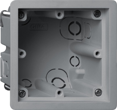 289600 Gira Установочный корпус Е2 1-местный