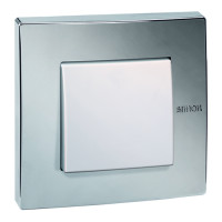 Simon Рамка 1- местная, Scudo, хром, 2705610-124