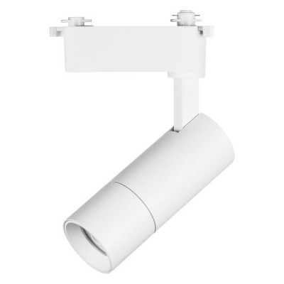 Lightstar 229136 Светильник для 1-фазного трека VOLTA LED COB 12W 1080LM 18-60G БЕЛЫЙ 3000K (в комплекте)
