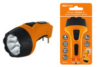 Фонарь «Комета 1» ручной аккумуляторный, 4 светодиода, 0,5Ач 230В вилка, TDM Electric, SQ0350-0039