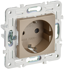 SKANDY Роз. с з/к без з/ш 16А SK-R05Sh шамп. IEK, SK-R11-16-K37