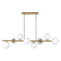 Lightstar 815083 (SD1508/8) Люстра  CROCO 8х40W E14 ЛАТУНЬ (в комплекте)