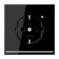 SCHUKO-розетка с LED подсветкой, LS1520-OSWLNW