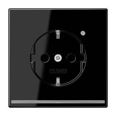 SCHUKO-розетка с LED подсветкой, LS1520-OSWLNW