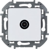 Legrand Розетка TV (телевизионная) - Legrand Inspiria - "звезда" 2дБ 0-2400мГц - белый, 673850