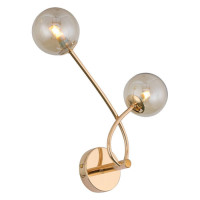ST LUCE SL435.201.02 Бра ST-Luce Золотистый/Коньячный G9 2*3W
