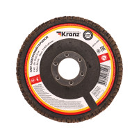 Круг лепестковый торцевой, P40, 115х22,2мм KRANZ, KR-90-0005