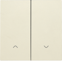 Niko Home Control Слоновая кость Накладка управления жалюзи, 100-31006