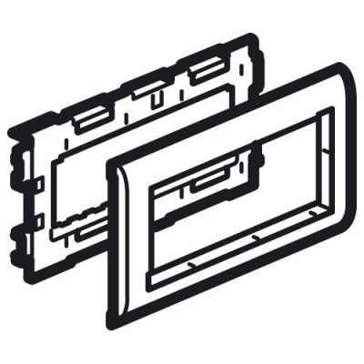 Legrand Суппорт Mosaic - 6 модулей - для кабель-каналов Metra 160x50, 638088