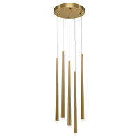 Maytoni Modern Подвесной светильник, цвет: Латунь 5x30W