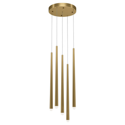 Maytoni Modern Подвесной светильник, цвет: Латунь 5x30W