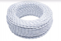 Bironi Провод 2*2,5 Белый (глянец) 10м, B1-425-071-10