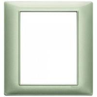 Vimar Накладка на 8 модулей зеленая металлизованная, 14668.72