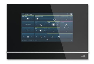 6136-0-0206 - 6136/07-825-500 Сенсорная панель 7, чёрное стекло