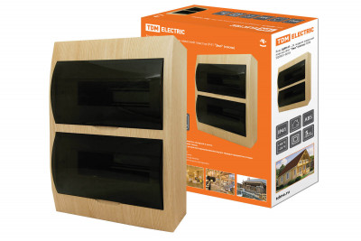 Бокс ЩРН-П-24 модулей навесной пластик IP41 "Эко" (сосна) TDM Electric, SQ0901-0018