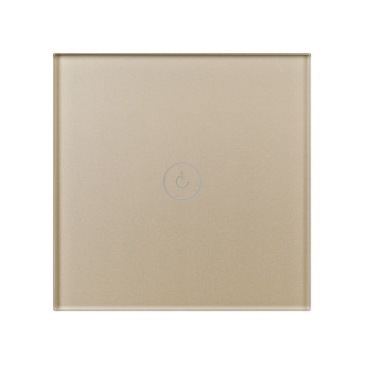 050037 - Выключатель сенсорный SWT-OMALI-S01-ZB-GD (250V, 10A, Zigbee) (Arlight, Стекло)