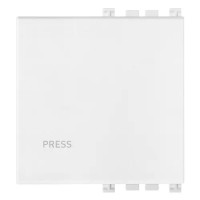 Vimar Клавиша на 2 модуля с симв "PRESS", белая, 19022.PS.B Vimar Клавиша на 2 модуля с симв "PRESS", белая, 19022.PS.B