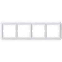Antique Рамка 4-ная, полярно-бел. (max 200)