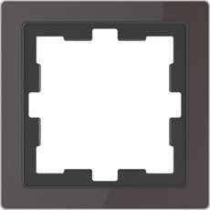 D-Life Рамка 1-ная, черн. оникс,