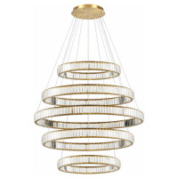 ST LUCE SL1622.303.05 Люстра подвесная ST-Luce Латунь/Прозрачный LED 1*255W 4000K