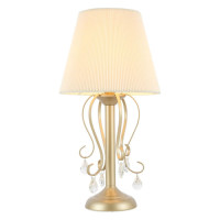 Evoluce SL177.204.01 Прикроватная лампа Золотистый/Белый E14 1*40W