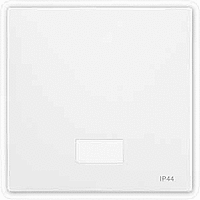 SD Клавиша 1-ная с линзой IP44, бел.