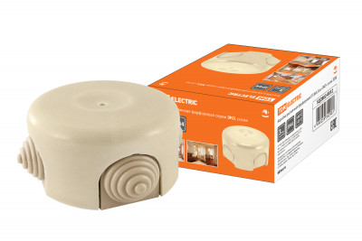 Коробка распаячная фарфоровая D7,8х4,5см «ЭКО» сосна TDM Electric, SQ2802-0012