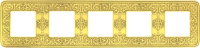 FD01375OB Fede Emporio Рамка 5-ная, Bright Gold