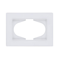 Рамка для двойной розетки, белый Kollinger Eleganz Acryl EA120WH