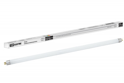 Лампа люминесцентная линейная двухцокольная ЛЛ-12/16Вт, T4/G5, 4000 К, длина 468,7мм TDM Electric, SQ0355-0007