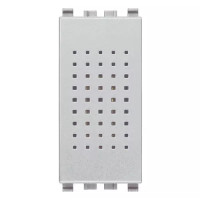 Vimar Зуммер 12V 50 - 60HZ ,серебро матовое, 20375.N