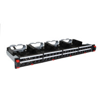 Legrand Патч-панель неукомплектованная высокой плотности - 19'' - 1U - на 48 коннекторов, 033793